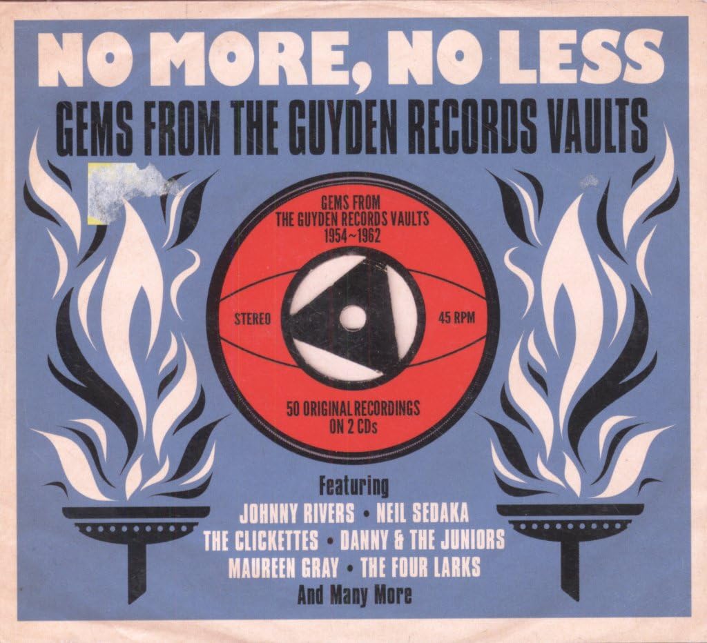 No More, No Less-Gems From The Guyden Records Vaults 1954-1962 2-CD NEW SEALED