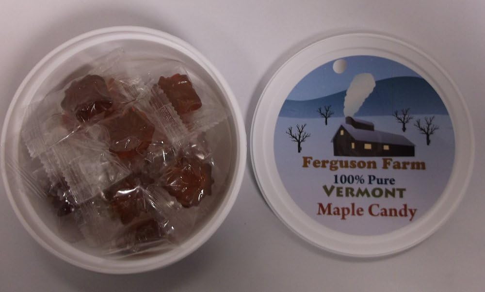 Hard Maple Candy Drops (15 Pieces) Ferguson Farms