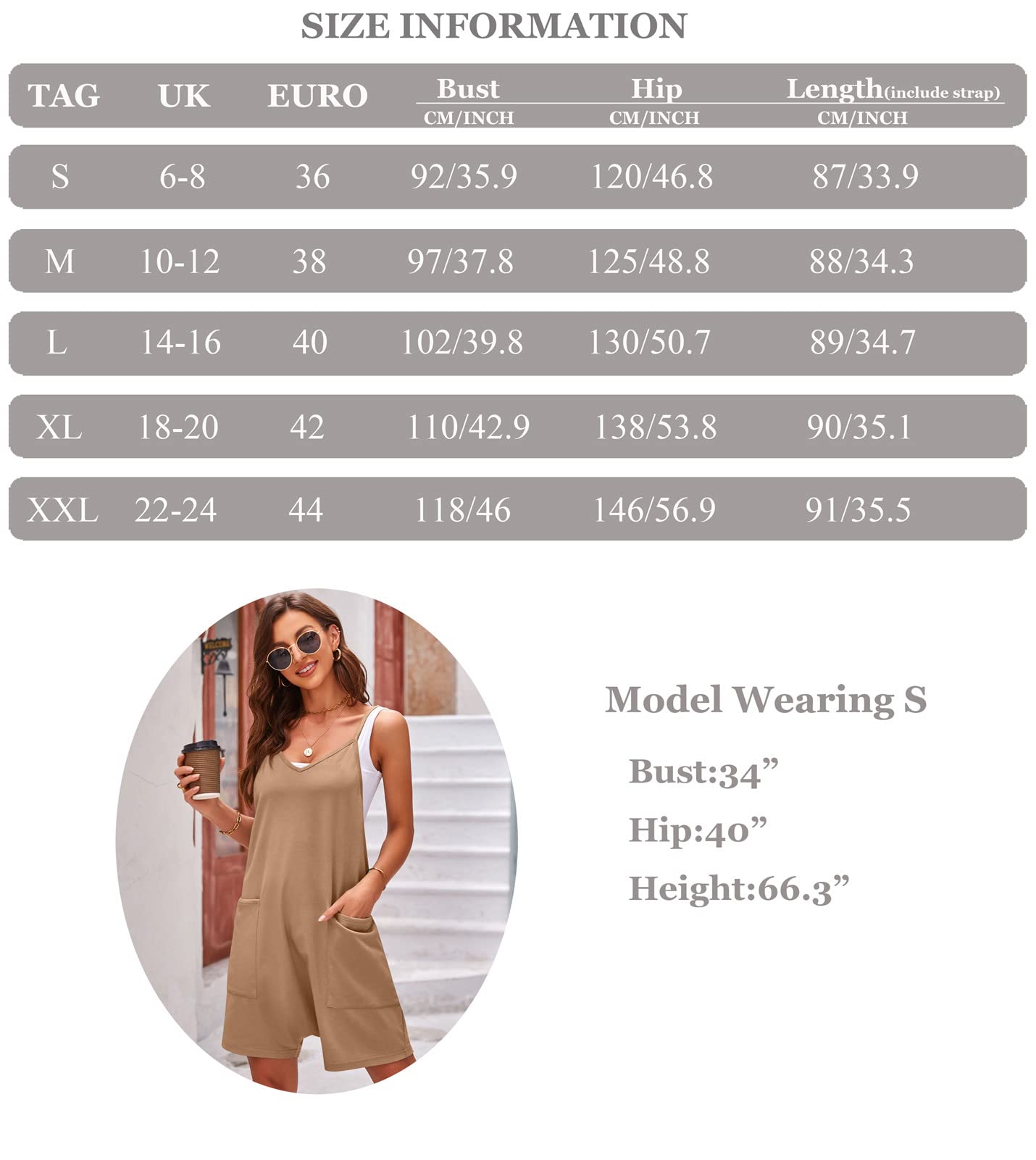 SotRong Letnie kombinezony haremki dla kobiet Wielka Brytania Hot Shot Onesie Jersey workowaty kombinezon na co dzień luźny kombinezon bez rękawów lato plaża boho kombinezon na wakacje podróż