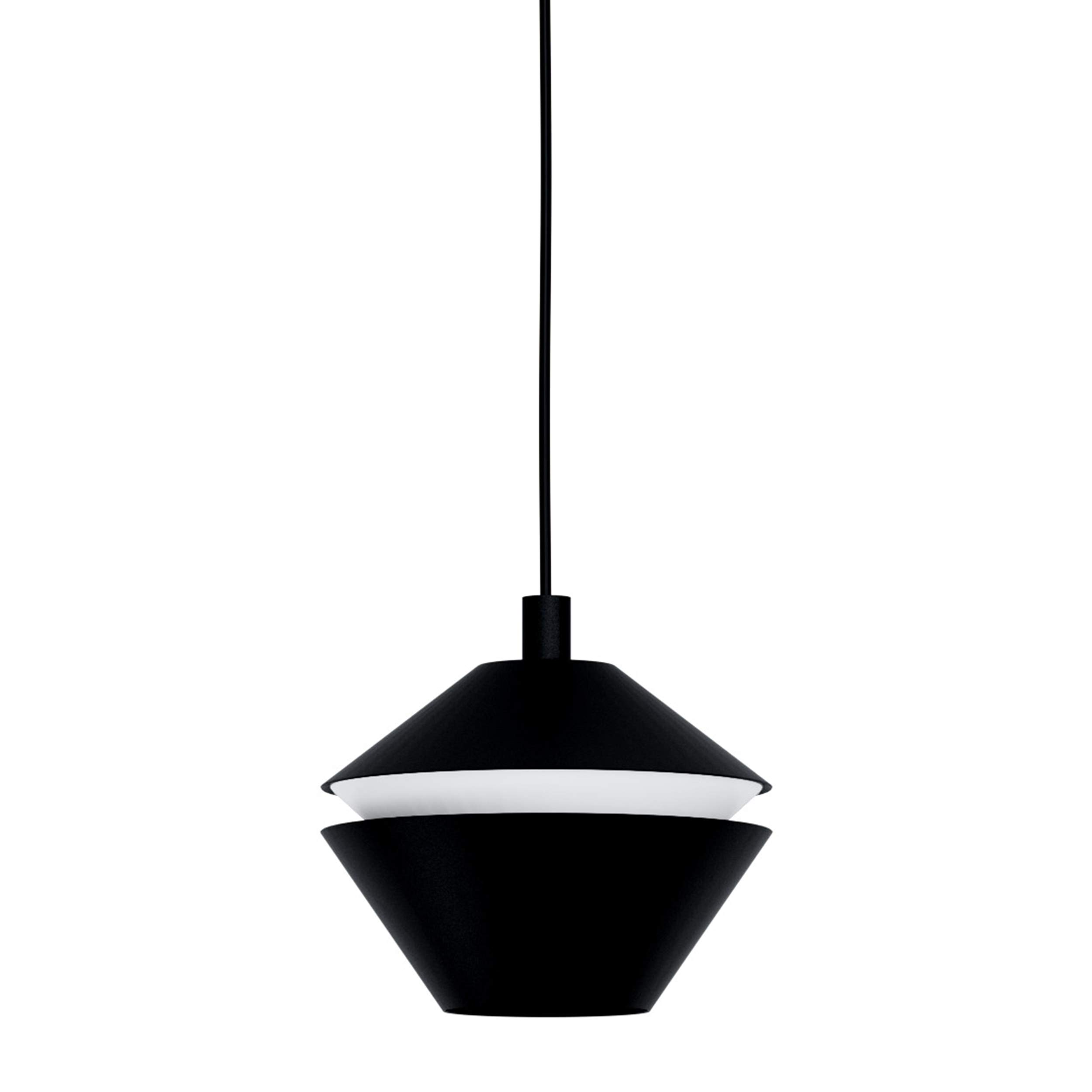 Eglo Lampada a sospensione Perpigo, lampada a 3 luci, lampada a sospensione in acciaio nero, lampada da tavolo da pranzo, lampada da soggiorno sospesa con attacco GU10, L 92,5 cm