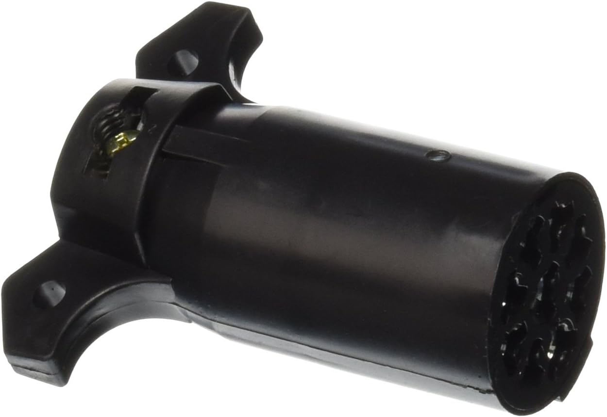 POLLAK(12906 9-Way Connector Plug , Black