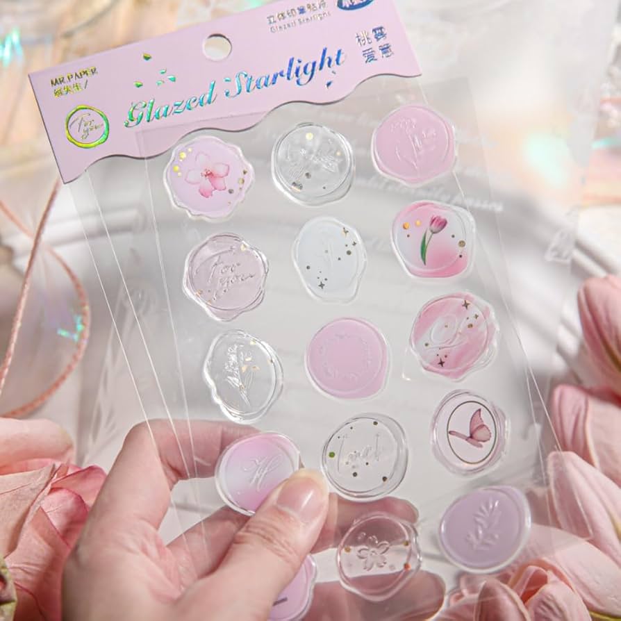 Amazon.co.jp: seimeinoki シーリングワックス風 封筒シール