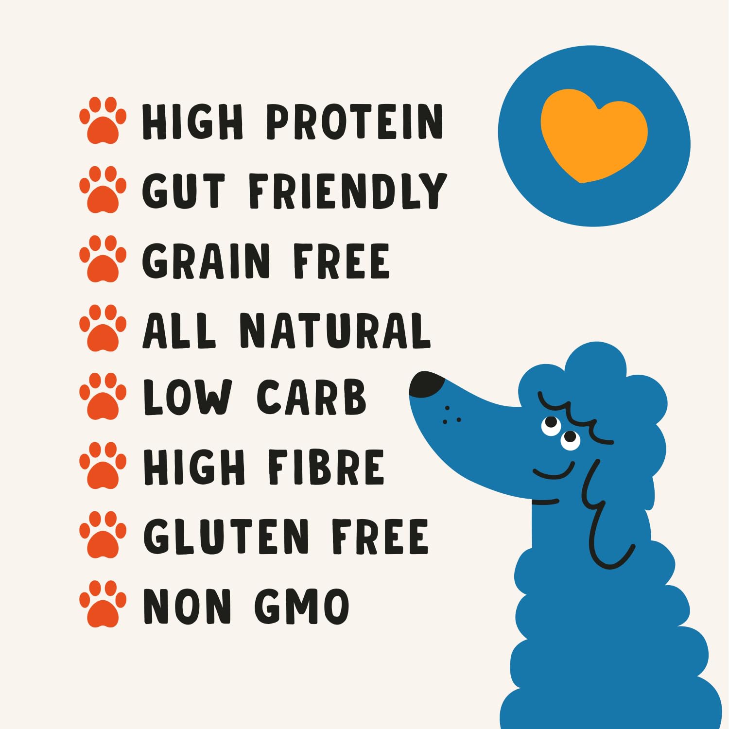 It's the Dogs Peanut Butter Dog Treats, Pack of 10x45G Natural Treats Balls with Chia & Pumpkin for your Fur Baby - Image 2