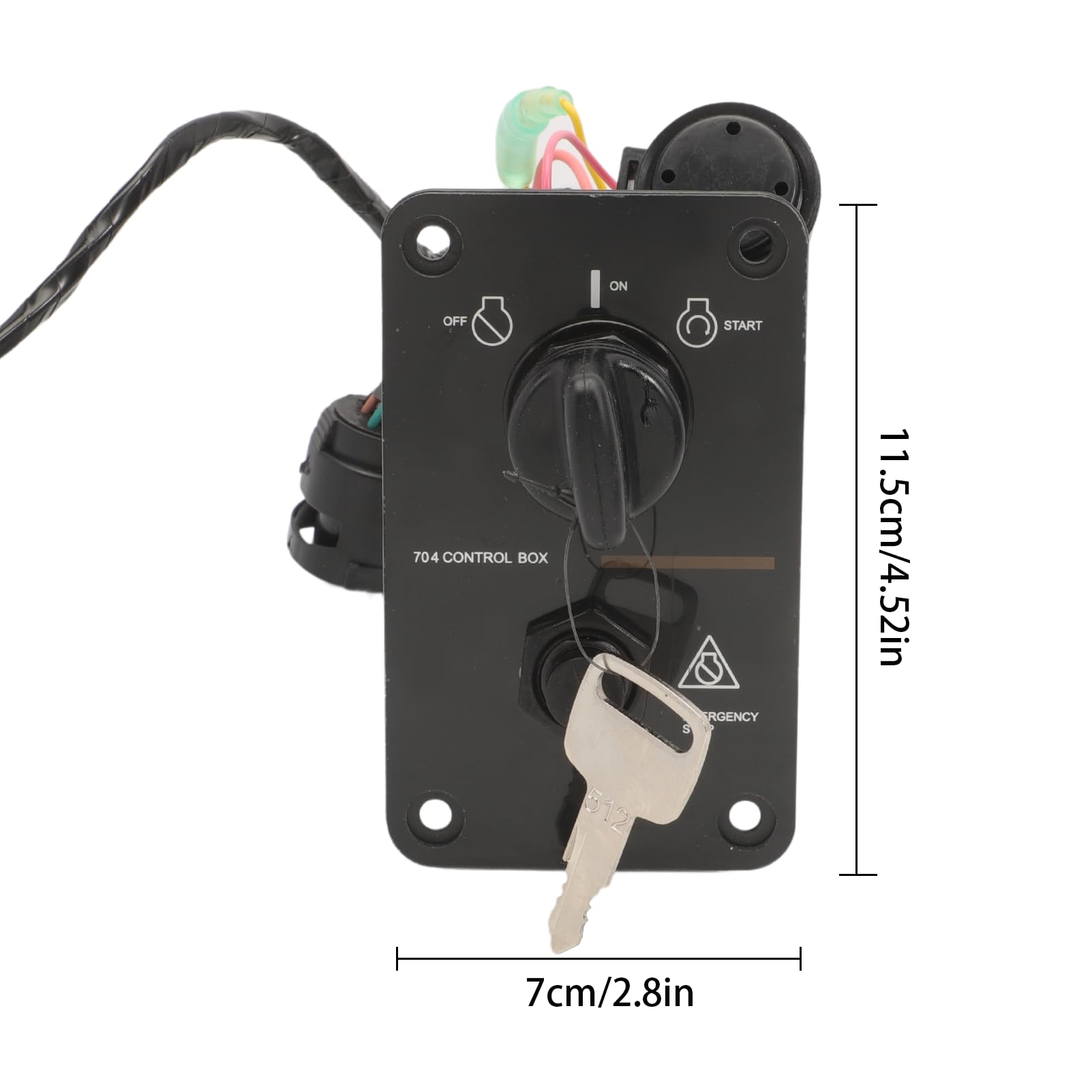 Amazon.com: 12V Main Switch Panel Single Engine Key Switch Panel