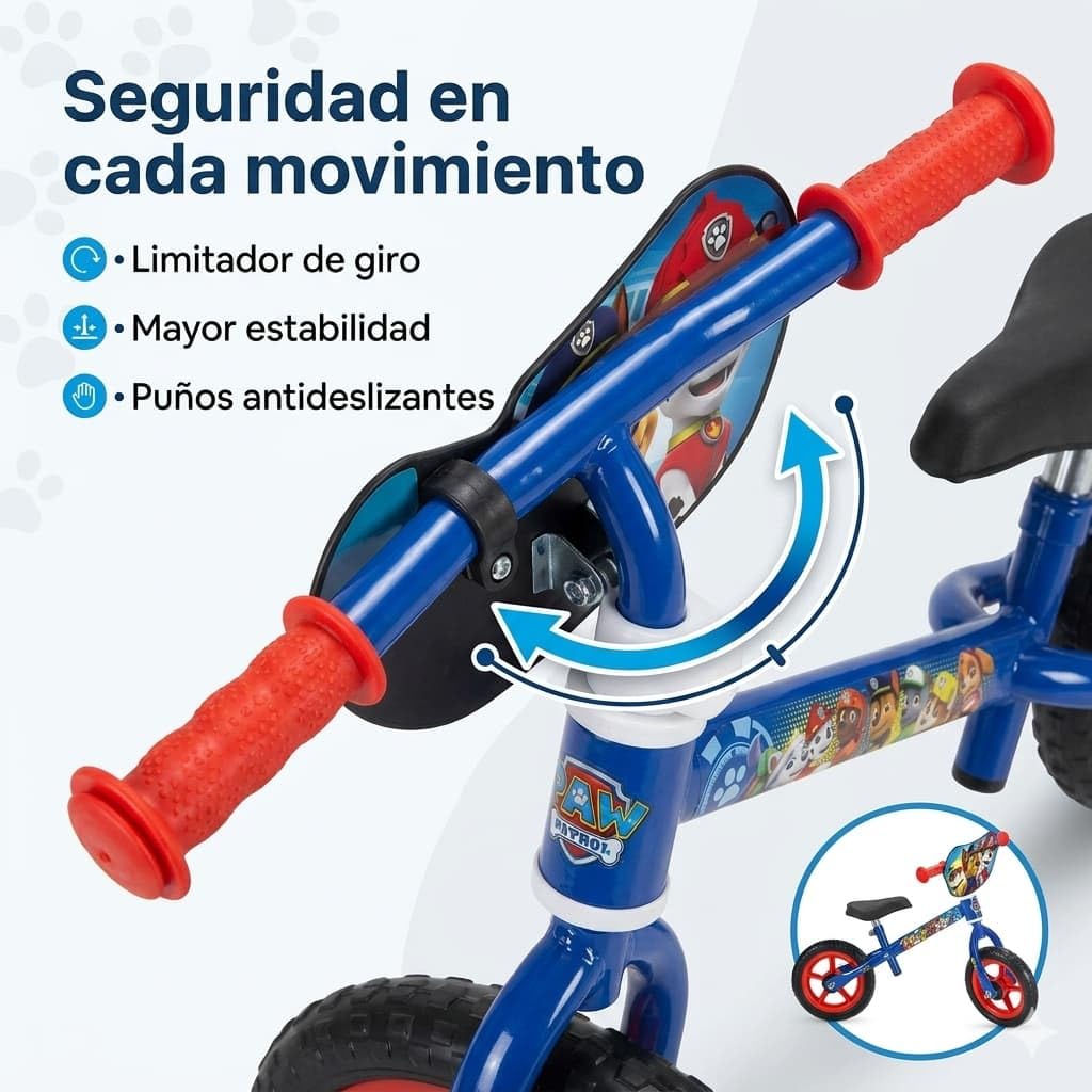 Pik&Roll - Draisienne Paw Patrol Garcon, Color Blanco
