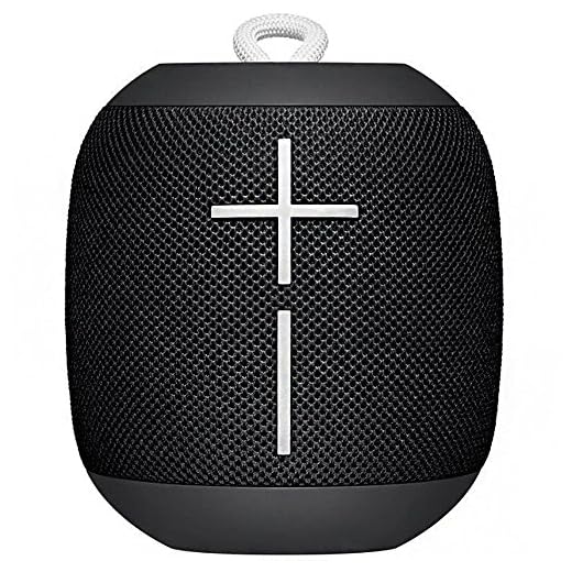 Ultimates Ears Wonderboom enceinte portable Bluetooth, Son étonnamment puissant, Etanche, Connectez deux enceintes pour un son plus puissant, Batterie 10h - Noire