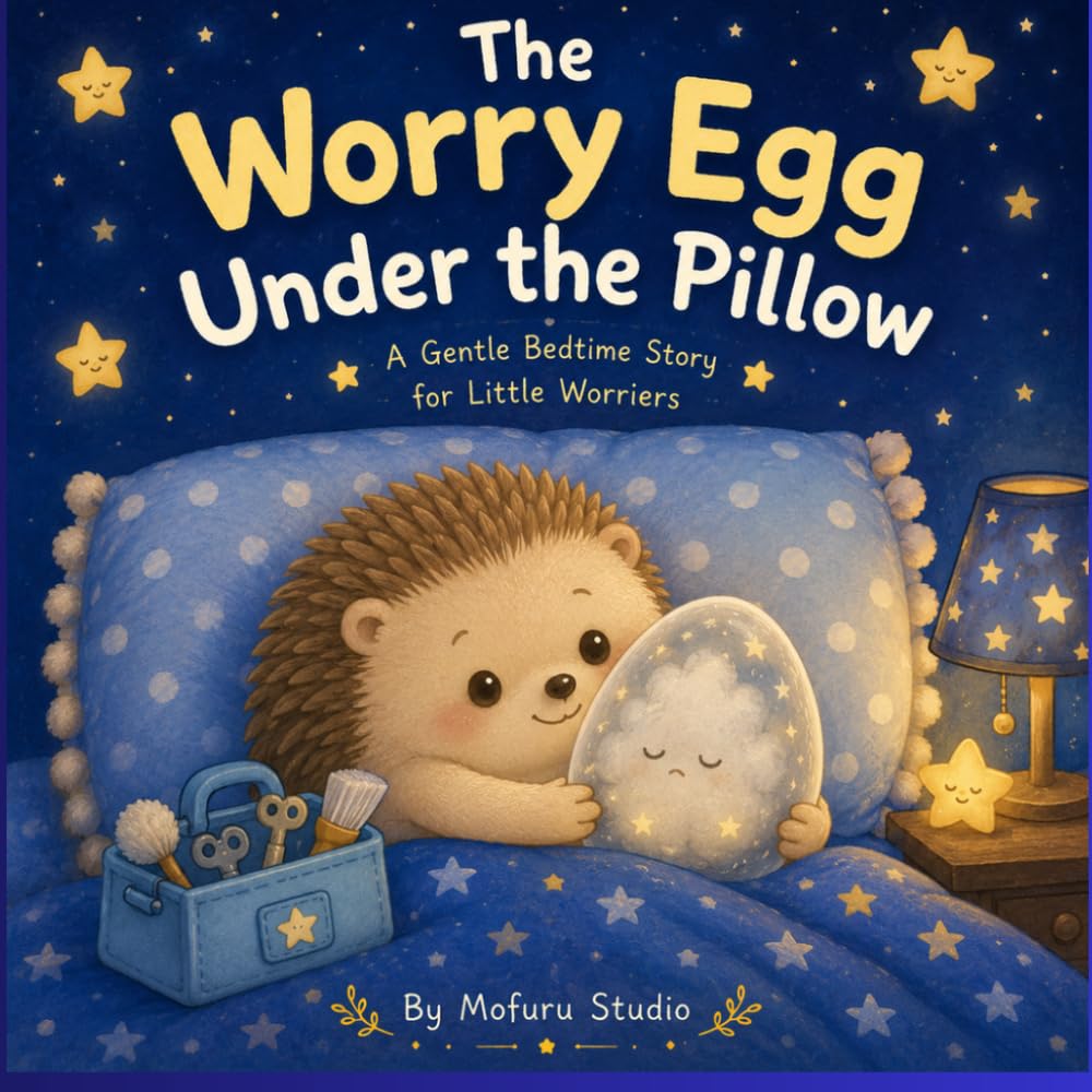 The Worry Egg Under the Pillow: A bedtime story that helps little worriers feel safe.