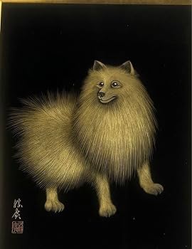 西勝廣 輪島塗 額装 沈金 漆絵 漆芸 伝統工芸士 人間国宝 絵画 西勝廣 輪島塗 額装 沈金 漆絵 漆芸 伝統工芸士 人間国宝 絵画