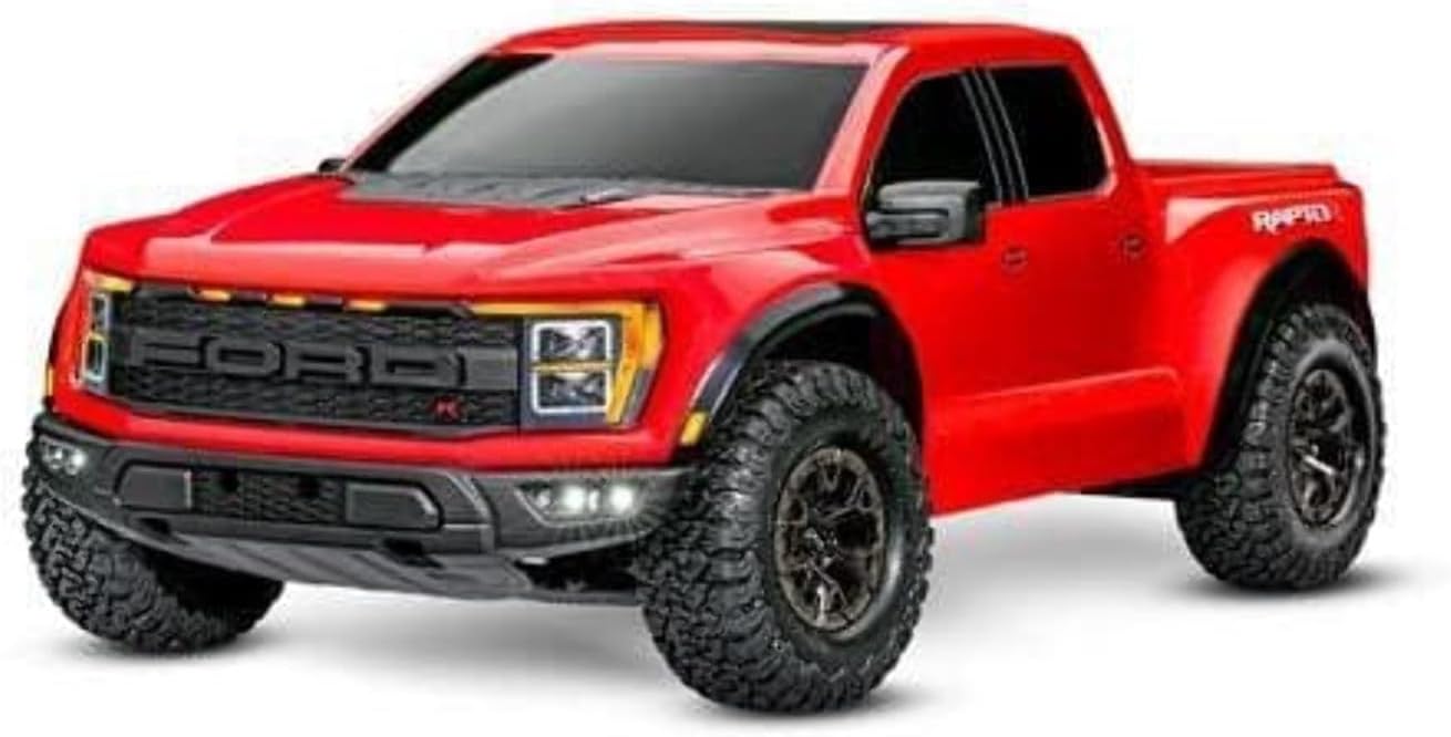 Traxxas Ford F-150 Raptor R 4x4 VXL TSM ID RTR 101076-4 Red