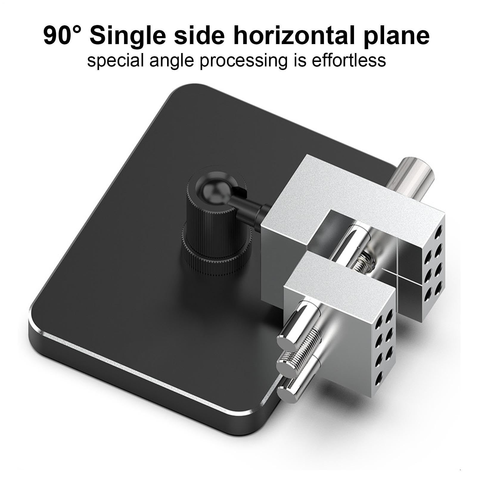Tornillo de maquetas - mini pinza | Alicates de mesa de mano - Tornillo universal para arquitectura, trabajo de precisión, accesorios de modelismo, soporte extraíble, conjunto de herramientas de ocio