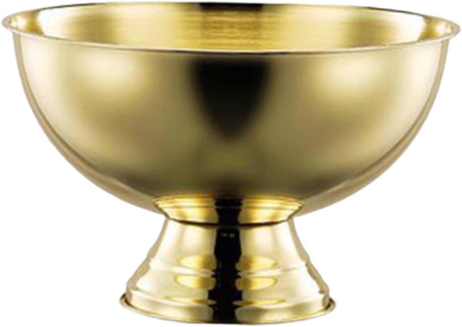 Secchio portaghiaccio Rotondo Multiuso con Manico Robusto per Vino Birra e Feste, Ideale per Frigorifero Matrimonio e rinfreschi, Gold