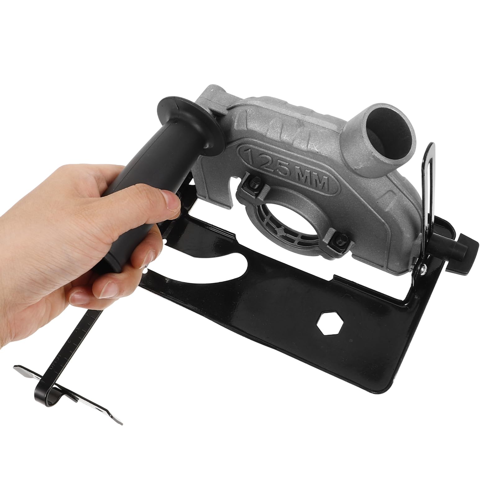 CHILDWEET Cutting Machine Stand Angle Grinder Stand Base Holder Stand Holder Mount Bracket Angle Grinder Rack Angle Grinder Holder Angle Grinder Mount Bracket Stand Holder Silver Metal