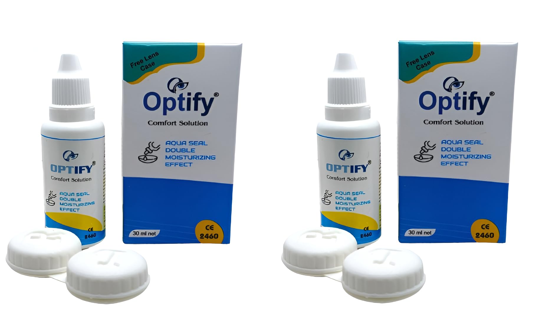 Optify Multisol Plus 30ML Twin Cleaning Solution (60 ml)
