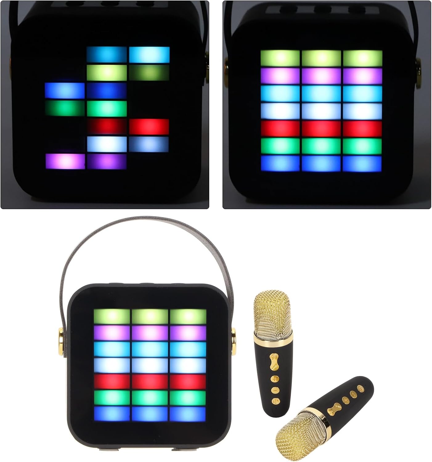 Kids Karaoke Machine karaoke machine kids Portable BT 5.3 Crystal Clear Sound Children Mini Karaoke Machine Multi Sound Effects for Party for Laptops for Mobile Phones Karaoke Machines