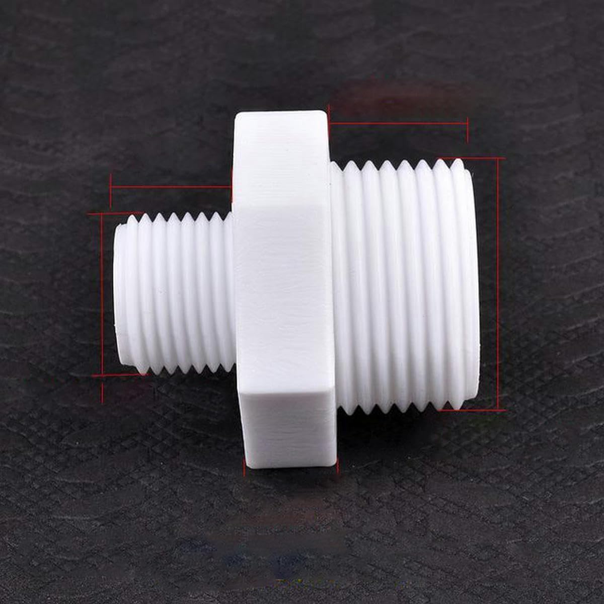 1~20 Pezzi 1/2" 3/4" 1" Maschio/Femmina Filettatura Giunto uguale/Riduttore Acquario raccordi per Acquario Giardino irrigazione Tubo Acqua connettore-20 pezzi-3I4-1 Pollice_a