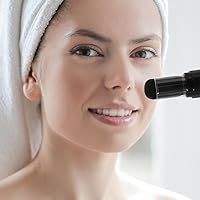 Vista 3 de Beaupretty Cepillo aplicador de aerosol de viaje reutilizable recargable con botella de polvo suelto recargable, tarro retráctil prensado