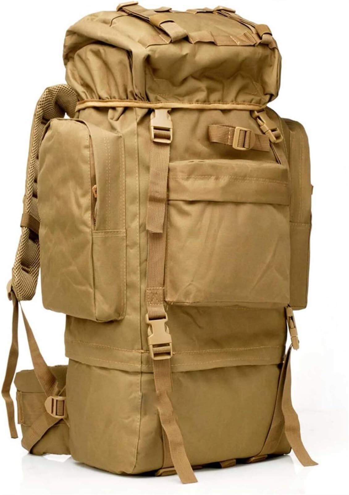 Mochila Viaje Mochila Montaña Deporte Al Aire Libre Ripstop E Impermeable De La Mochila Que Viaja De La Pesca Empacable Impermeable 70L Mochila Trekking(C)
