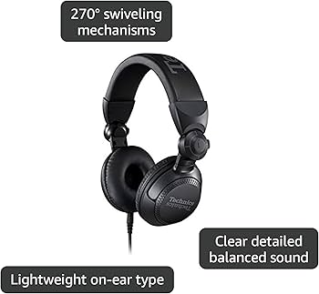 Amazon.com: Technics Professional DJ Headphones with 40mm CCAW