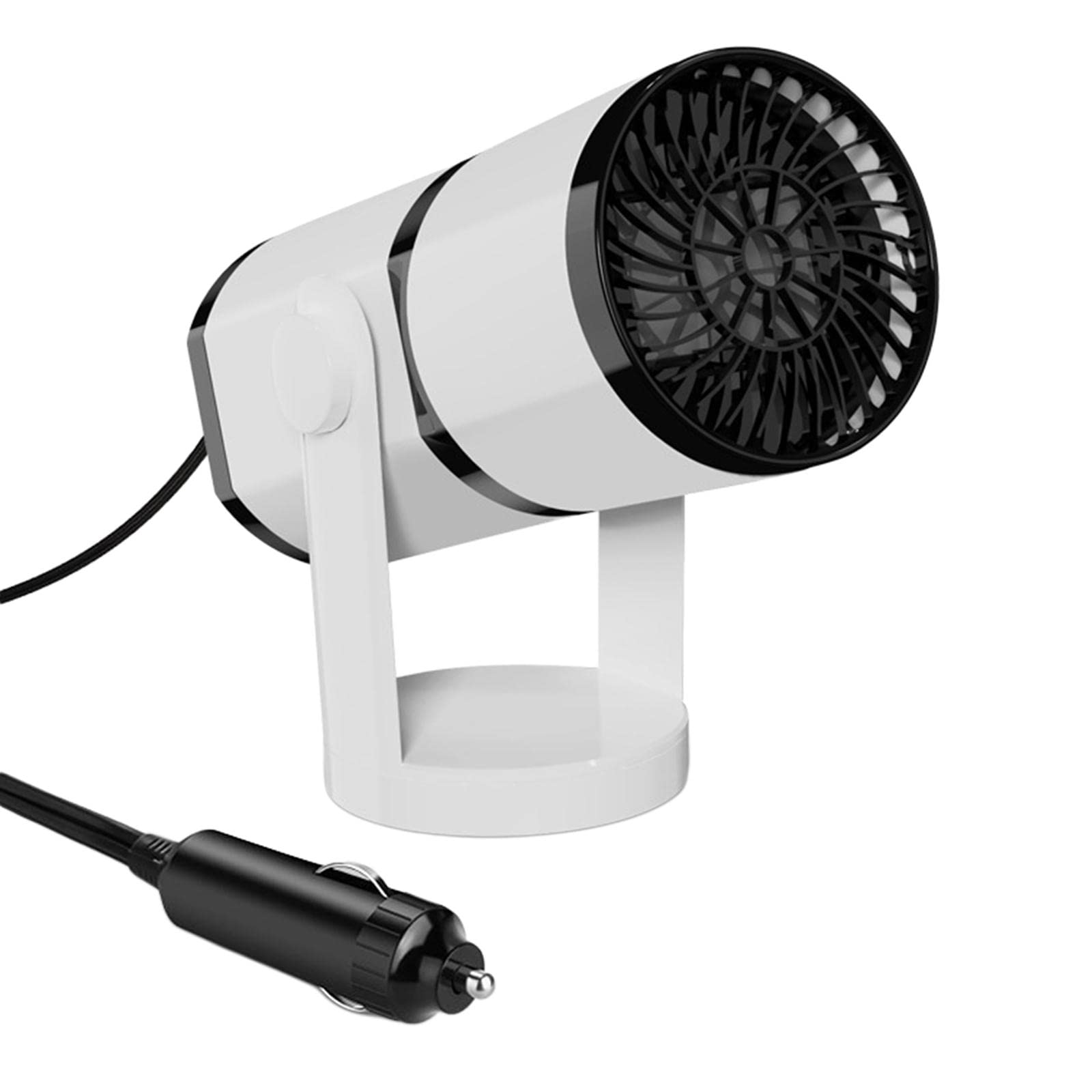 UJEAVETTE® Car Heater Defroster Defogger 360 Degree Rotary Base Windscreen Demister 12V9096A-image-21
