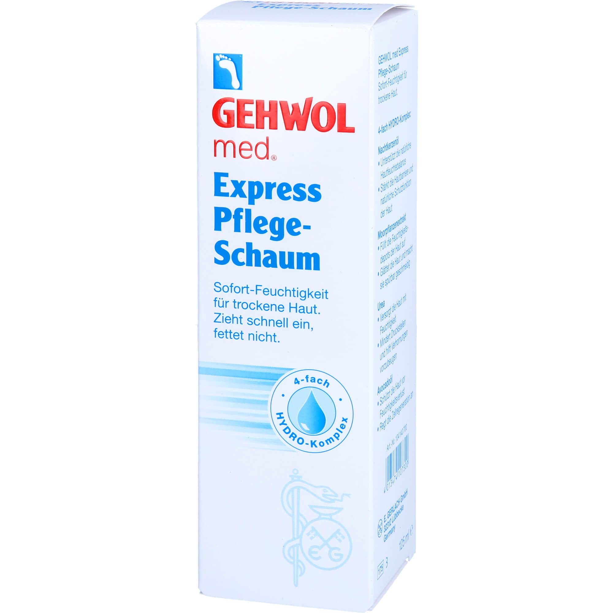 GEHWOL med Express Pflege-Schaum, 125 ml Espuma