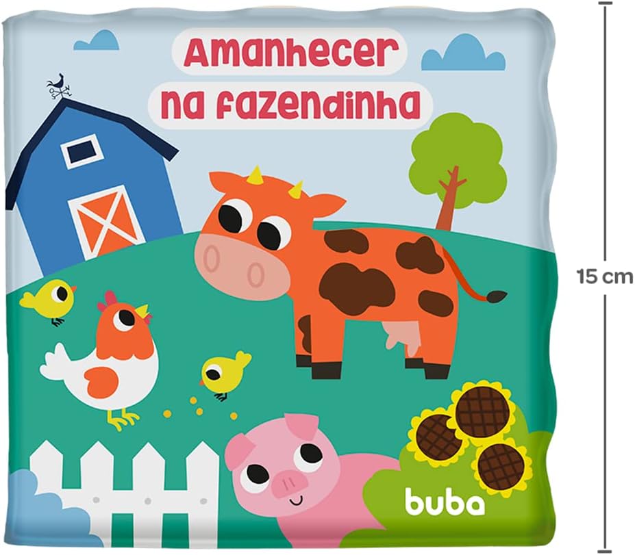 Buba Kit Livrinho De Banho Amanhecer Da Fazenda