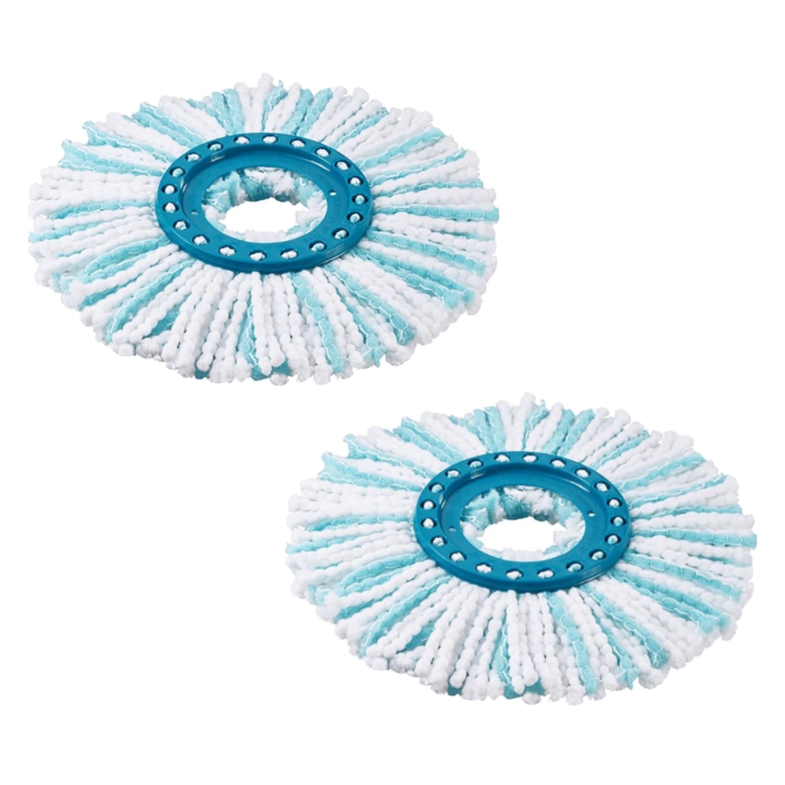 WinGluge 2 Piezas Cabezas de Fregona de Repuesto Compatible con Leifheit Clean Twist Disc Mop, Cabezal de Recambio para Mopa to Fregona Microfibra Buena Absorbencia, para Limpia tu Piso