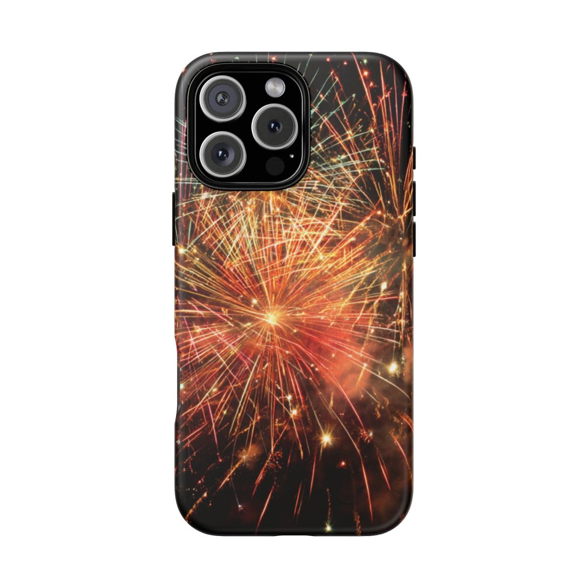 Coque rigide mate iPhone 16 Pro Max multicolore pour vos soirées