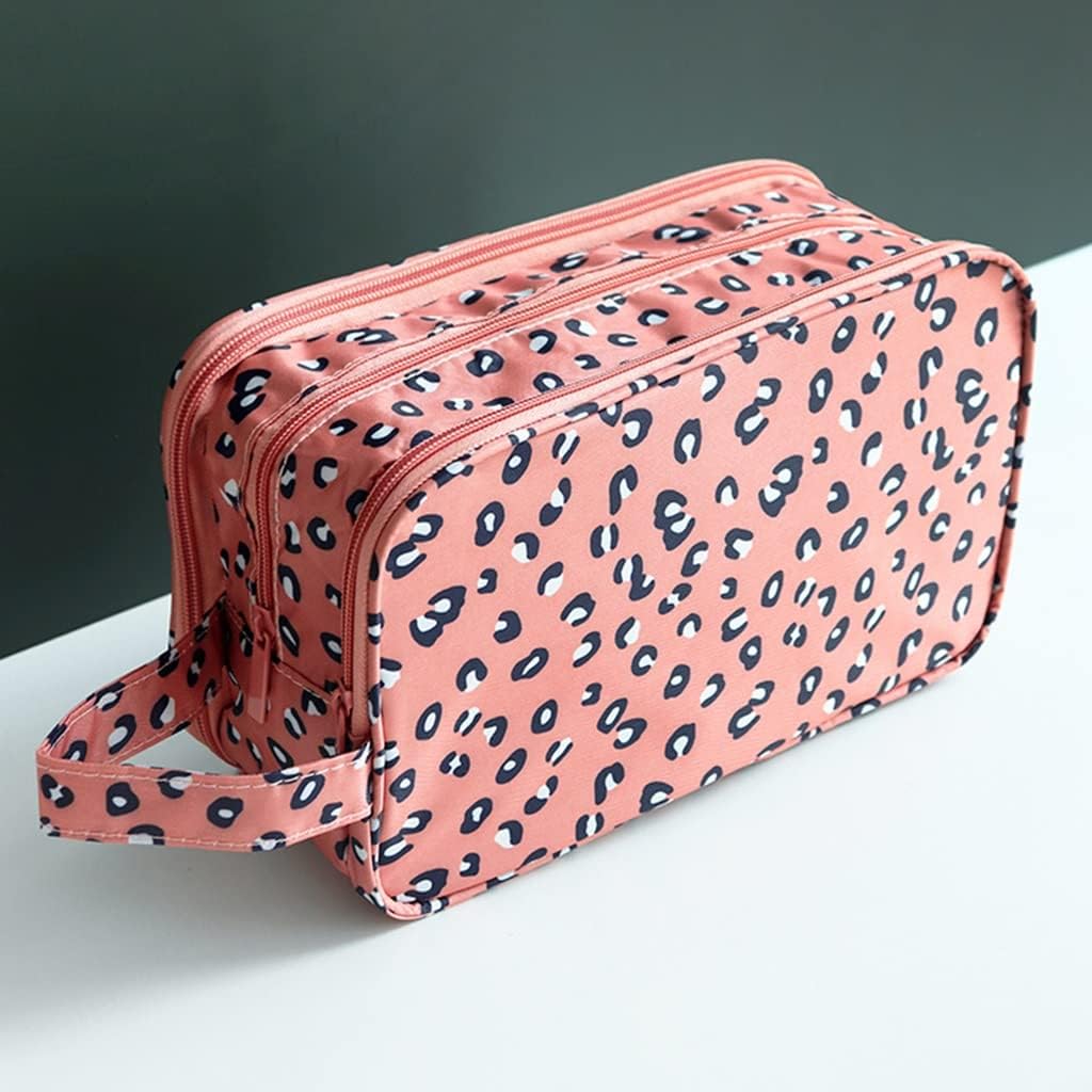 Ladies Cosmetic Bag, Dry and Wet Separate Toiletry Bag, Portable M