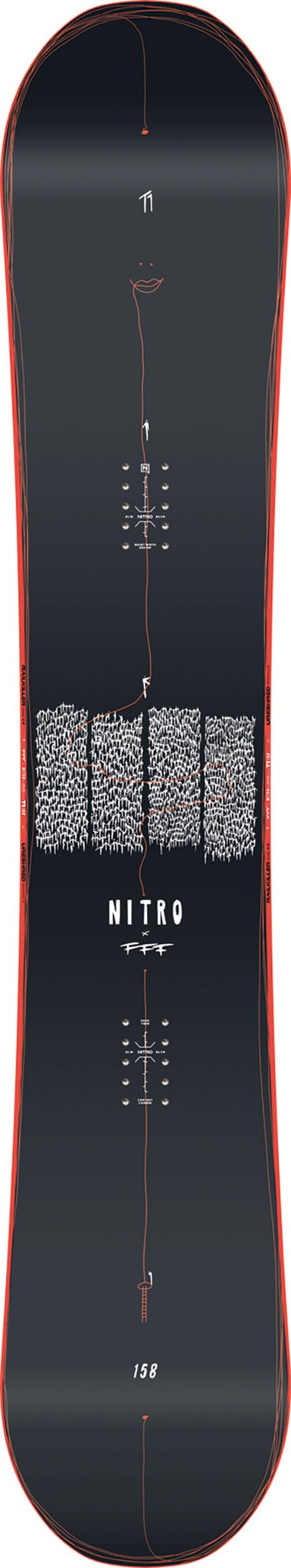 Nitro Uomo T1 X FFF BRD´24 Snowboard