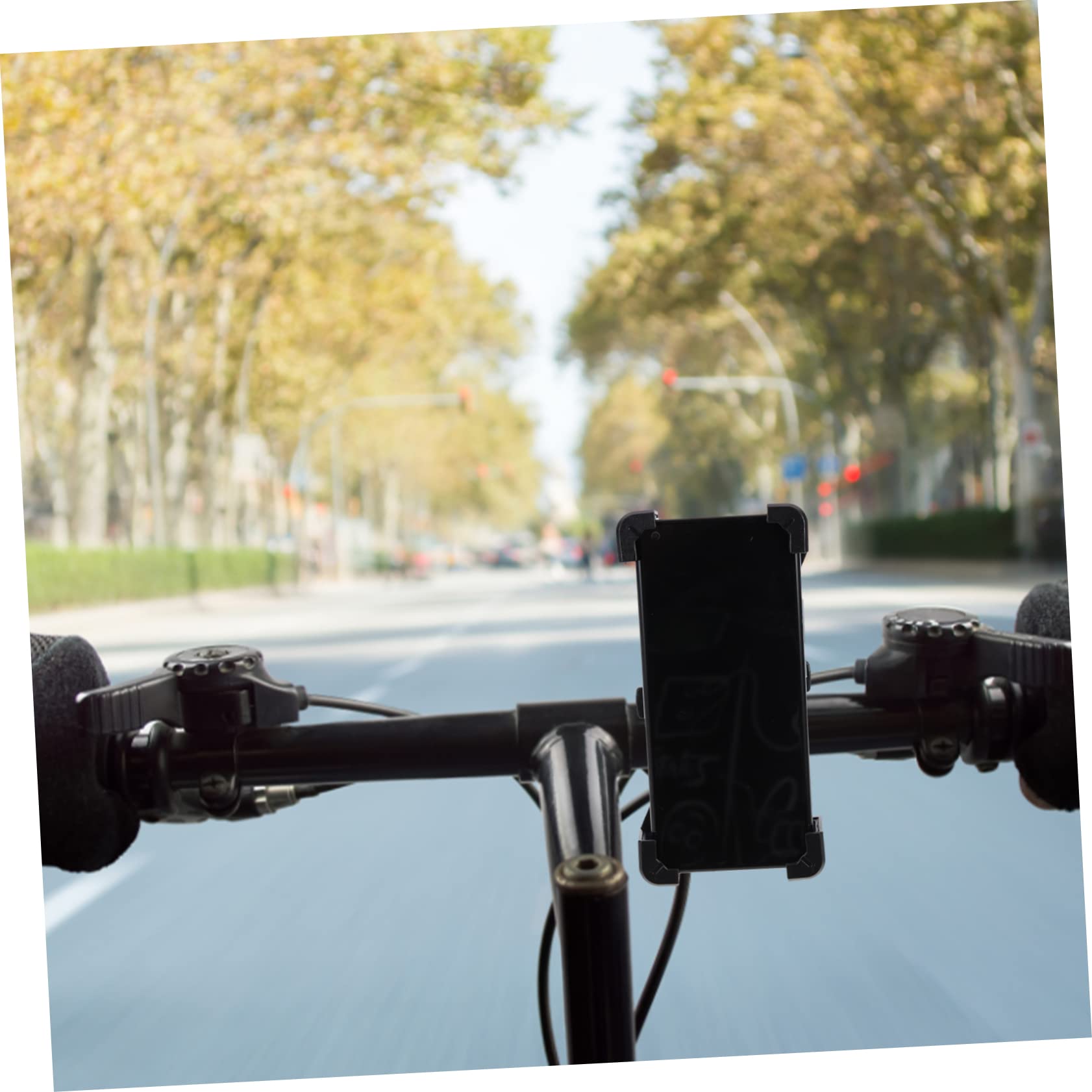 Gatuida 2pezzi Supporto Telefono Per Bici Supporto Smartphone Rotabile Per Ciclismo Design Stabile e Sicuro Compatibile Con La Maggior Dei Telefono Facile Da Installare e Resistente