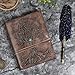 Wild Ranger Tree of Life Stone Embossed Vintage Handmade Leather Journal, leather notebook journal, Leather Journal Gift Notebook for Men, Women Sketchbook, Travel Journal, Drawing Journal 6X8
