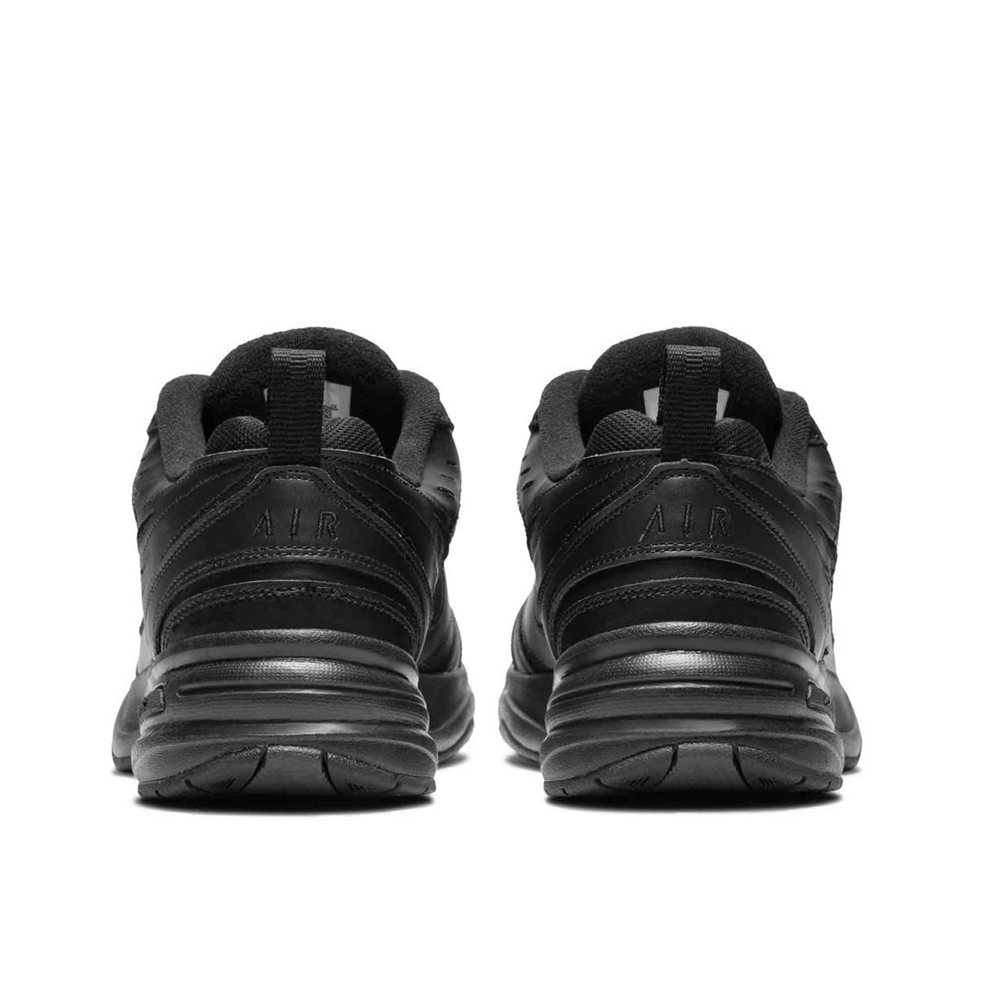 Nike Air Monarch IV Laufschuhe für Herren, Schwarz - schwarz (Black/Black 001) - Größe: 42 EU