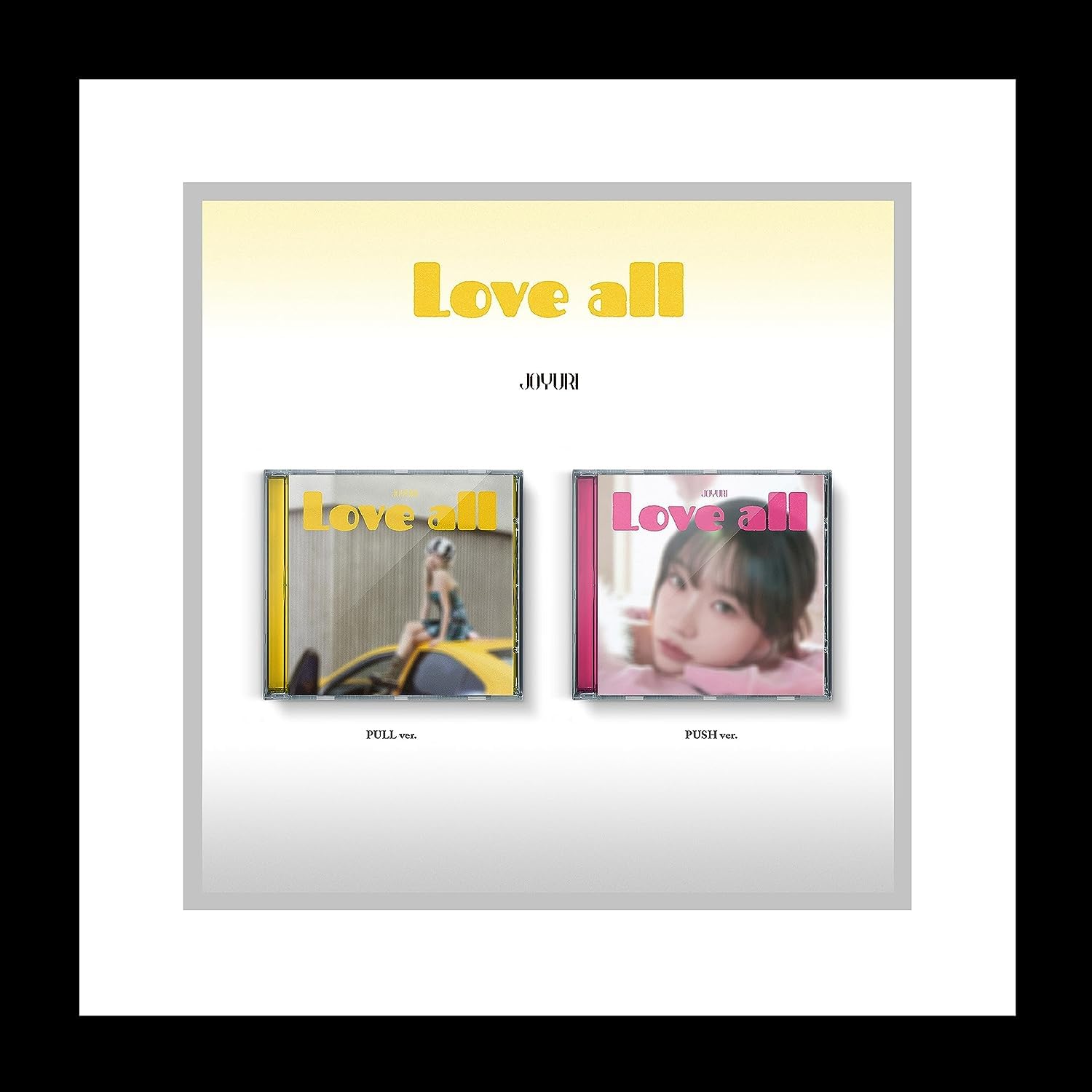 Jo Yuri LOVE ALL 2nd Mini Album Jewel Version CD+Booklet+Photocard+Tracking Sealed JO YU RI (Random)