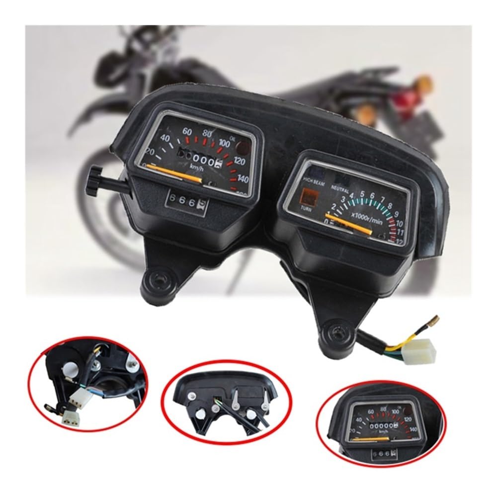 Motocicleta Medidor Digital Accesorios para Motocicleta, Medidores, Velocímetro, Tacómetro para YA&MAHA Enduro DT125 DT125R, Velocímetro DT 125 125R