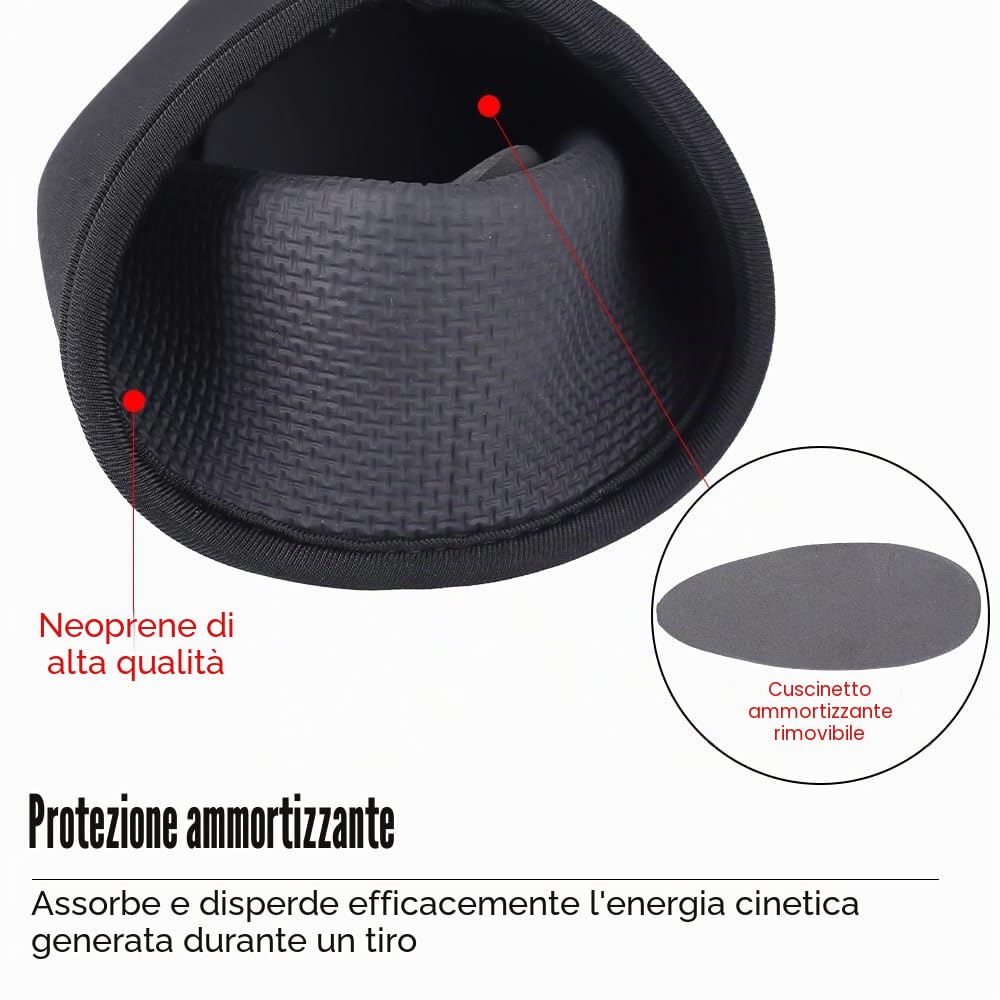 MNUPL Copriobiettivo Flip-up Trasparente Giallo Per Cannocchiale – 30-69mm, A Molla, Protezione Rapida Per Ottiche Airsoft E Tiro