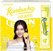 【TEAZEN】 コンブチャ レモン 150g (5g×30本入) 乳酸菌 低カロリー インナーケア