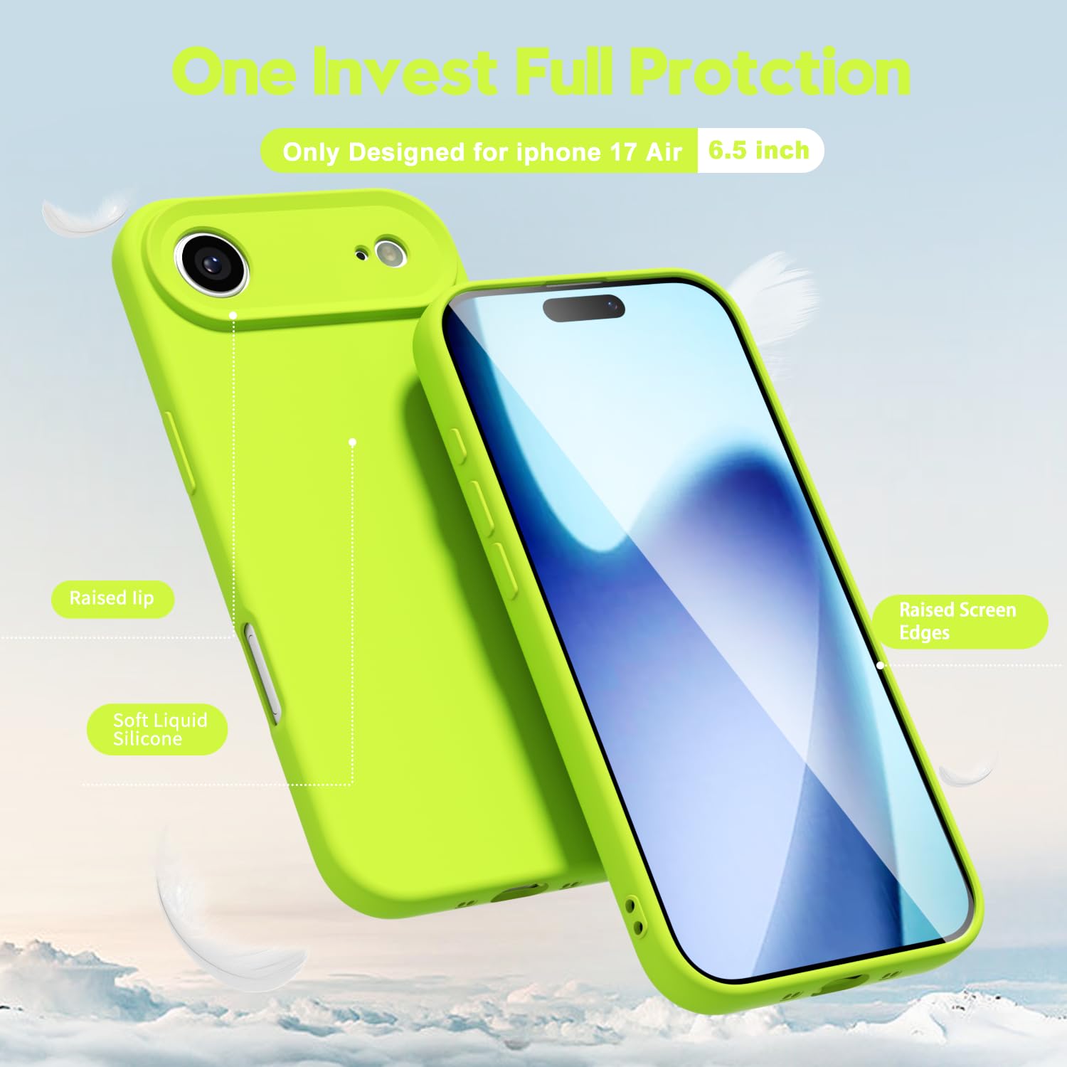 oakxco for iPhone 16 Pro Max Case Liquid Silicone, Soft Rubber Gel Elegant Aesthetic Basic Simple Cover, Cute Thin Slim TPU Matte Solid Color Plain Smooth Case for Women Girl, Light Pink — view 694