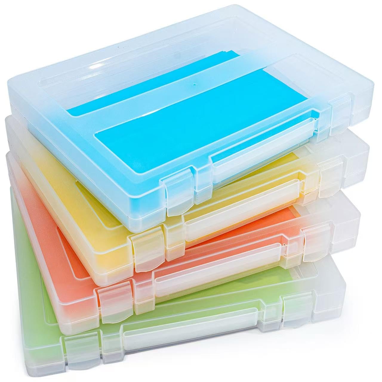Mickiewicz 4 Pack Thick Plastic Document Box