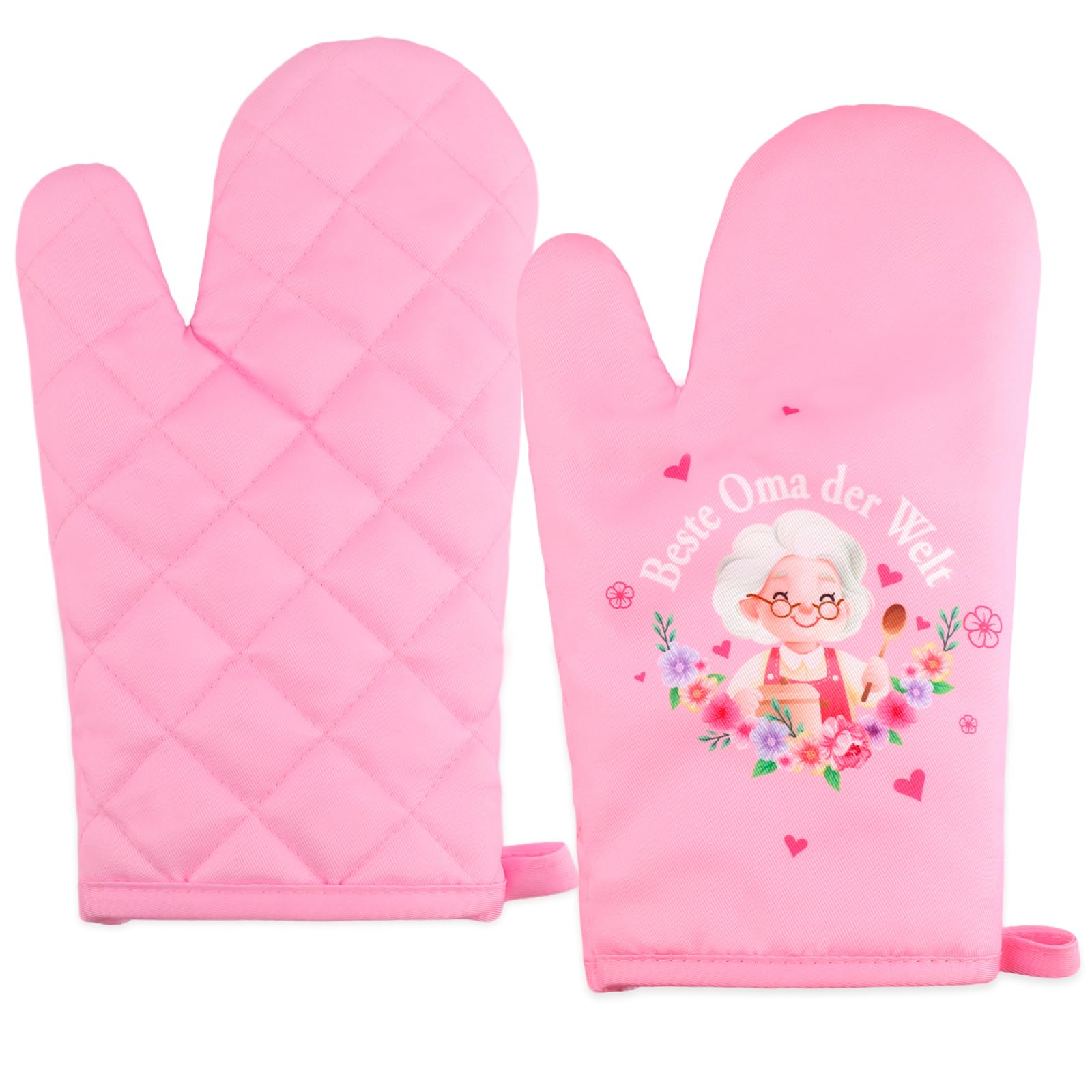 HOWAF Grandma Gift, 1 Pair of Oven Gloves for Grandma