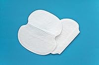 Vista 4 de Almohadillas antisudor, invisibles, cómodas, súper absorbentes, autoadhesivas para mantener las axilas secas, de un solo uso para hombres y mujeres
