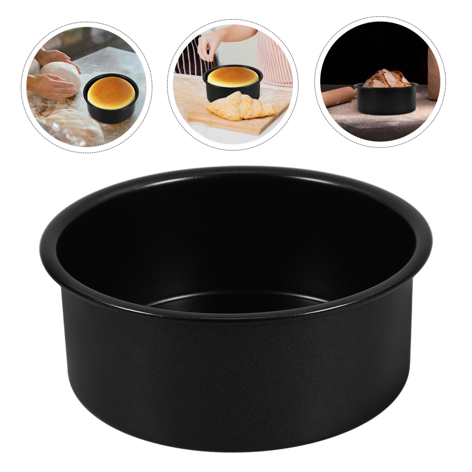 Set 2 teglie con cerniera apribile rotonda 24 25 cm antiaderete per dolci torte