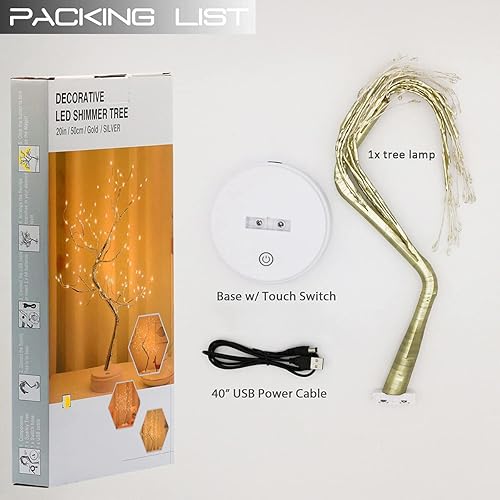 Miniatura 6 de Lámpara de árbol bonsái para la decoración de la habitación, lámparas estéticas para la sala de estar, bonita luz nocturna para decoraciones de la