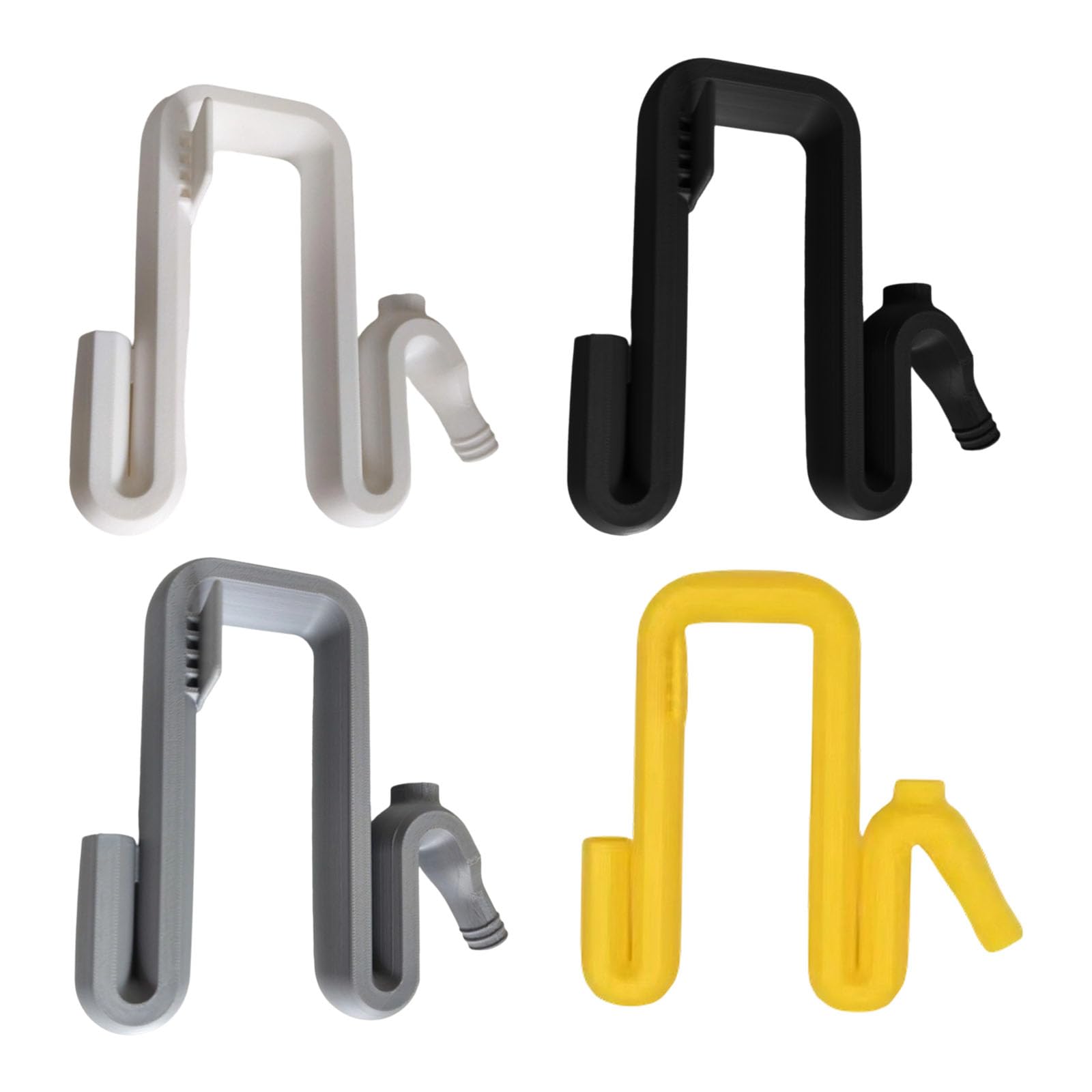 Kaeltsyn Mixed Colors 4Pcs Bucket Edges Clip On Overflows Pipe Auto Drain And Fill Rainwater Transfer And Overflows Tool Easy Installation Easy Installation