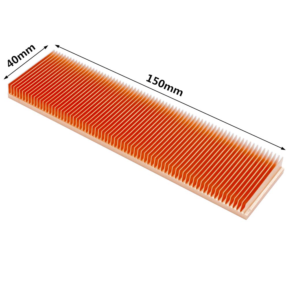 Dissipatore In Rame Puro 40x40x6 Mm – Raffreddamento Per Chip E LED!