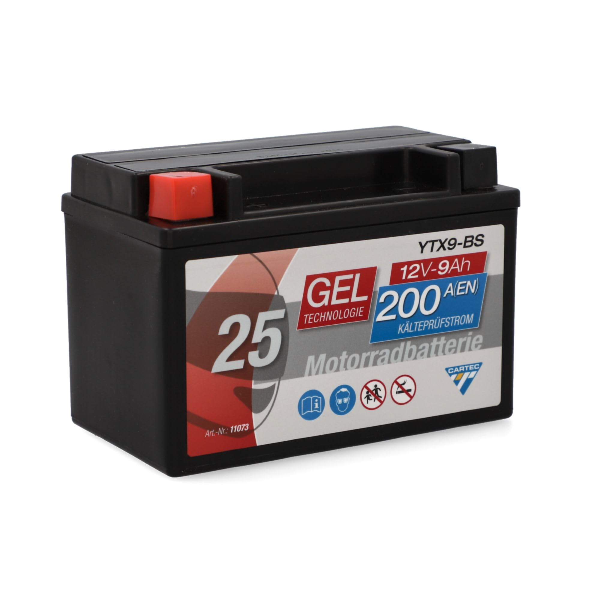Batteria Moto GEL 12V 8Ah BC BATTERY - Precargiata, Manutenzione Zero, Tipo YTX9-BS - Foto 9