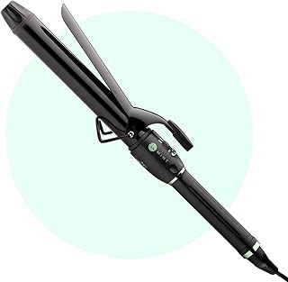 MINT Professional Extra Long Hair Curling Iron 1 1/4 inch | 2-Heater Cer...