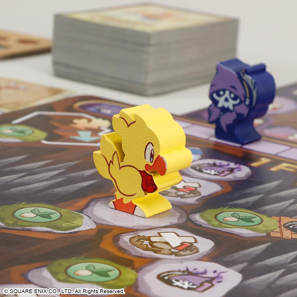 Square Enix Chocobo's Dungeon: The Board Game | Rodzinna gra planszowa | Od 13 lat | 1-4 graczy | 45 minut czasu gry