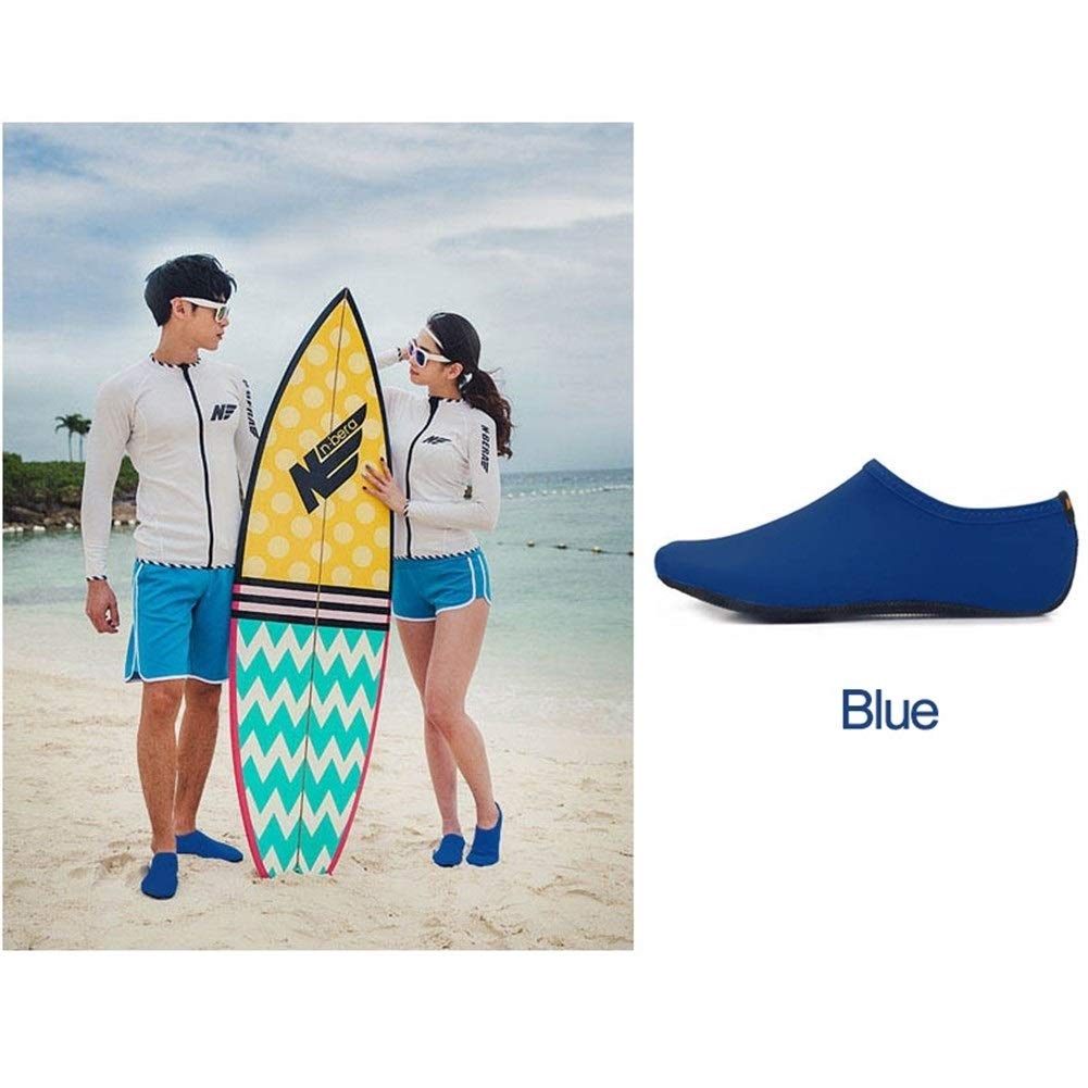 Zapatos de agua unisex, zapatos de natación, zapatos de verano, color sólido, zapatos de playa, calcetines de playa, zapatillas para hombres, botas de lluvia