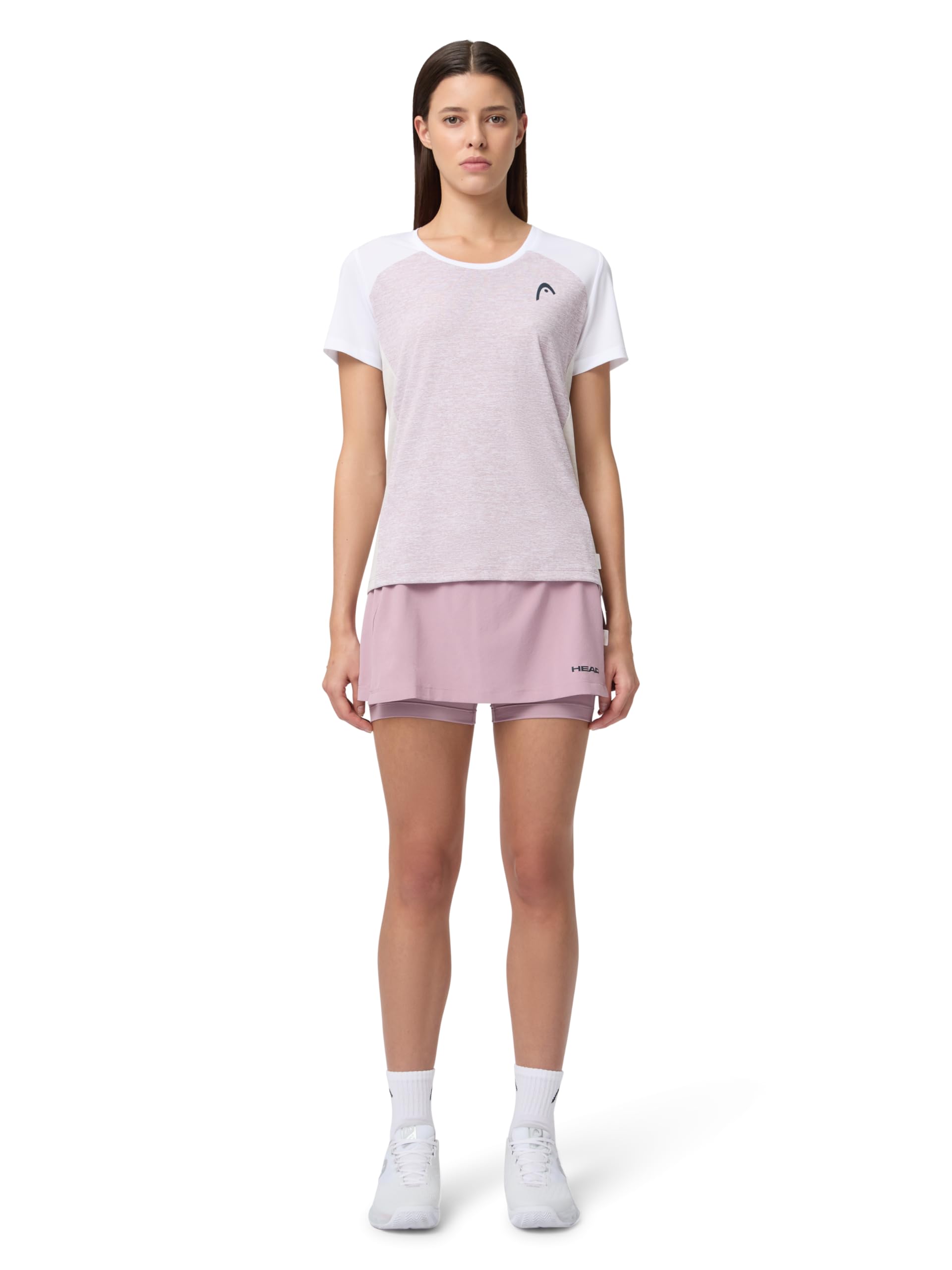 Head Play Tech T-Shirt Women Tennis Shirt Mujer (Pack de 1)