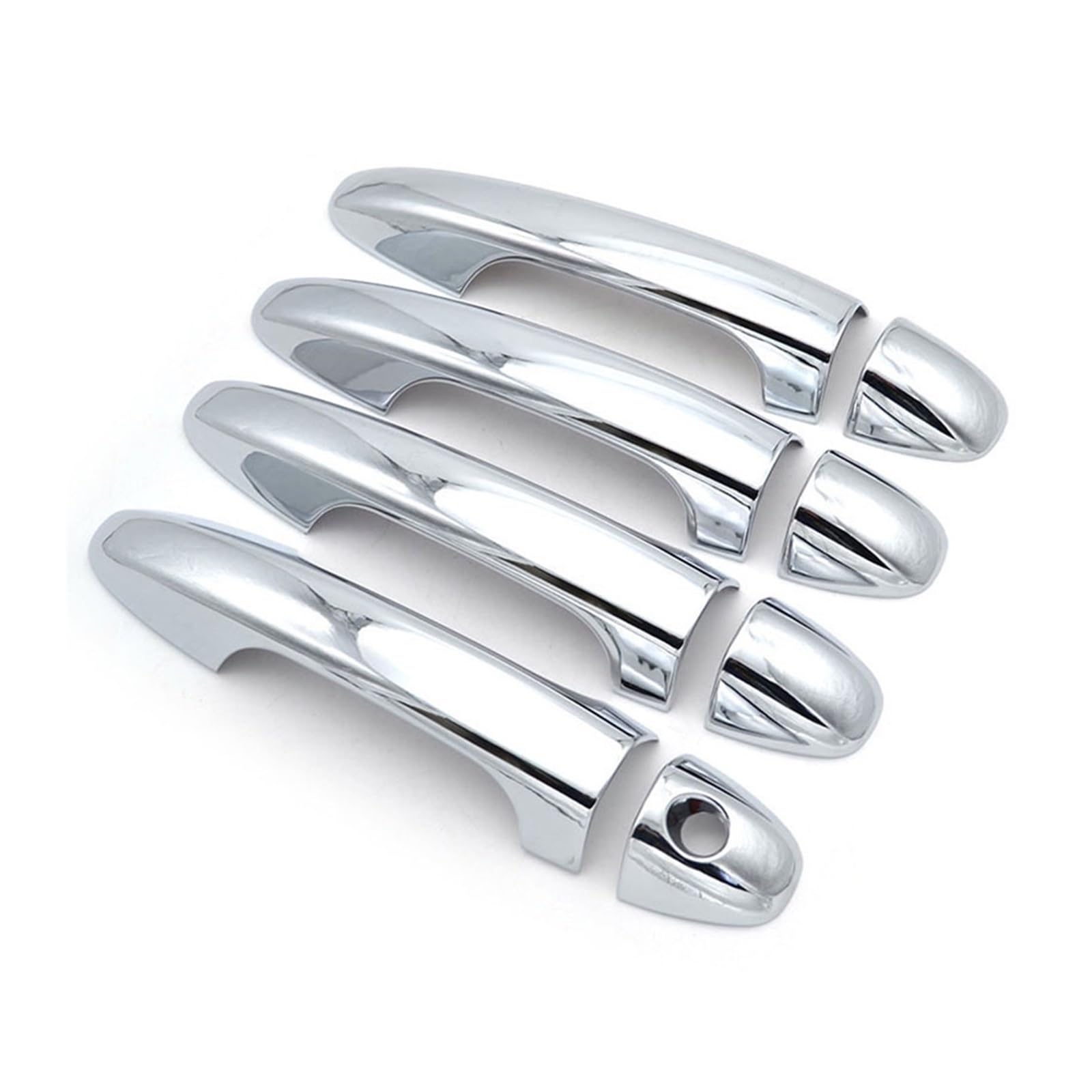 Drezzo One Color Car Exterior Door Handle Chrome Car Door Handle Cover Trim Sticker For Toyota For Rav4 For Rav 4 Xa40 2013-2018